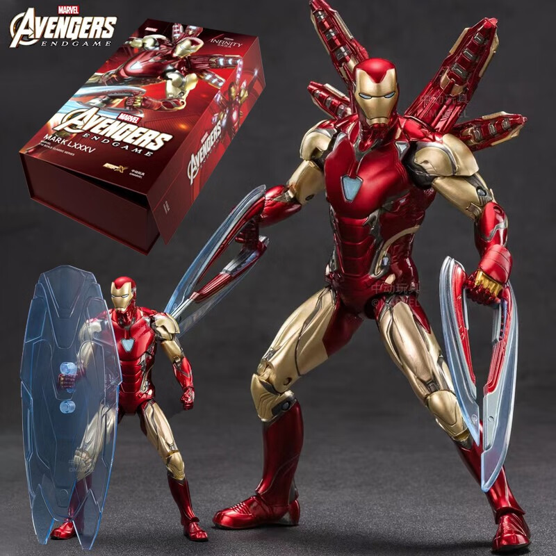 中动玩具(zt)钢铁侠漫威模型摆件典藏版mk85复仇者联盟手办玩具 典藏