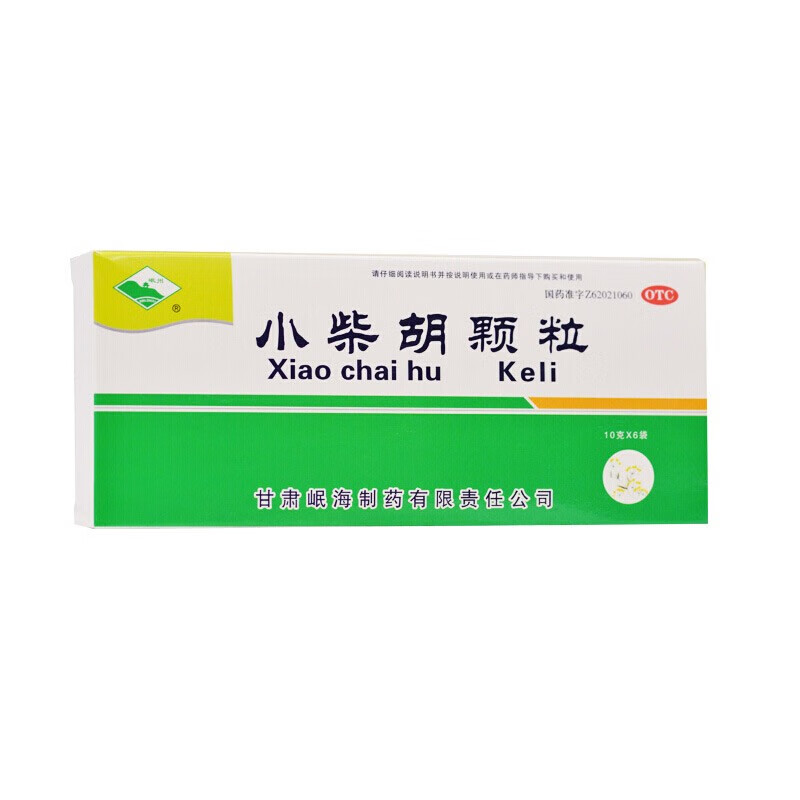 岷州 小柴胡颗粒 10g*6袋 解表散热 舒肝和胃 1