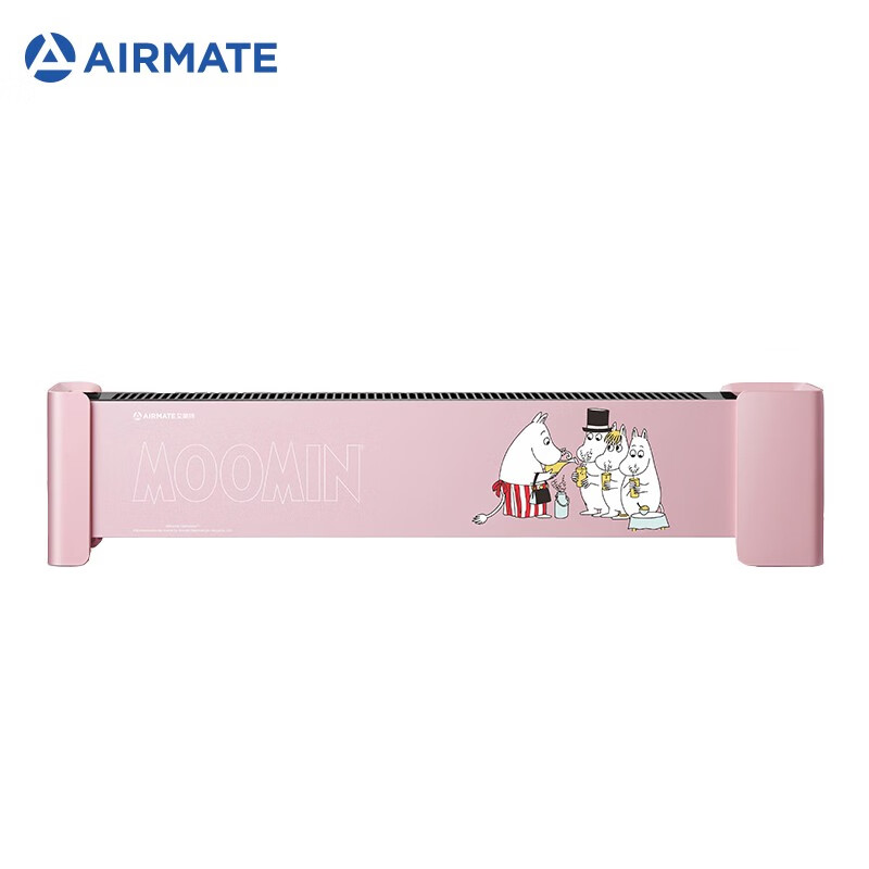 艾美特（Airmate）踢脚线取暖器加热器静音节能电暖器家用办公电暖气片浴室移动地暖 WD22-R16P-3（蔷薇）