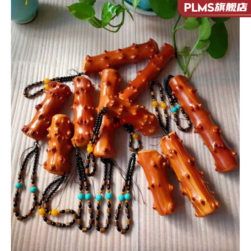 花椒木把玩贵州特产檬子木原木带手绳手把件木雕文玩按摩红木棒工艺品