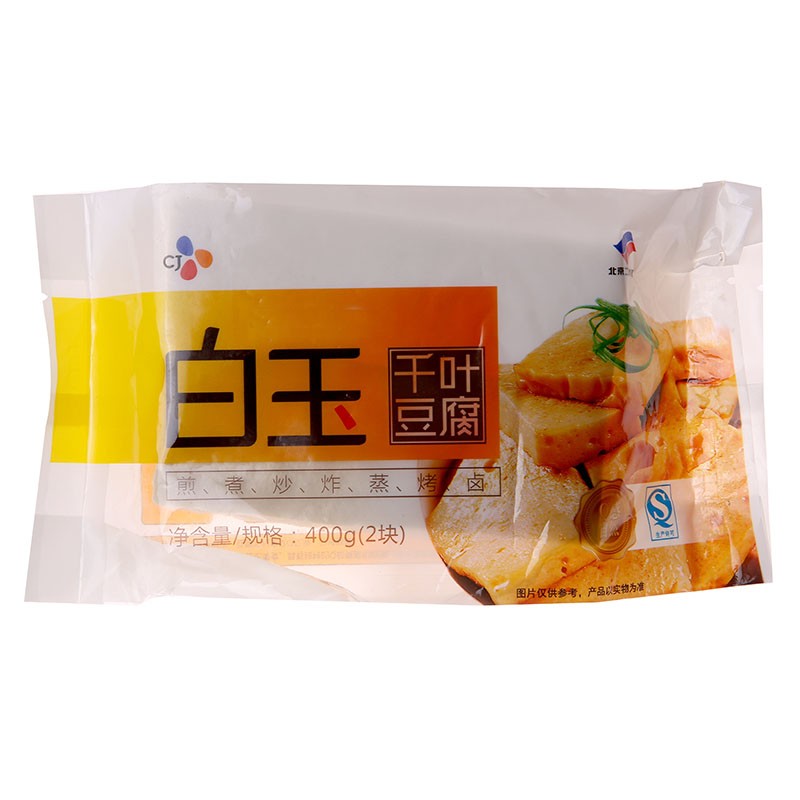 白玉 千叶豆腐 400g 豆制品（2件起售）