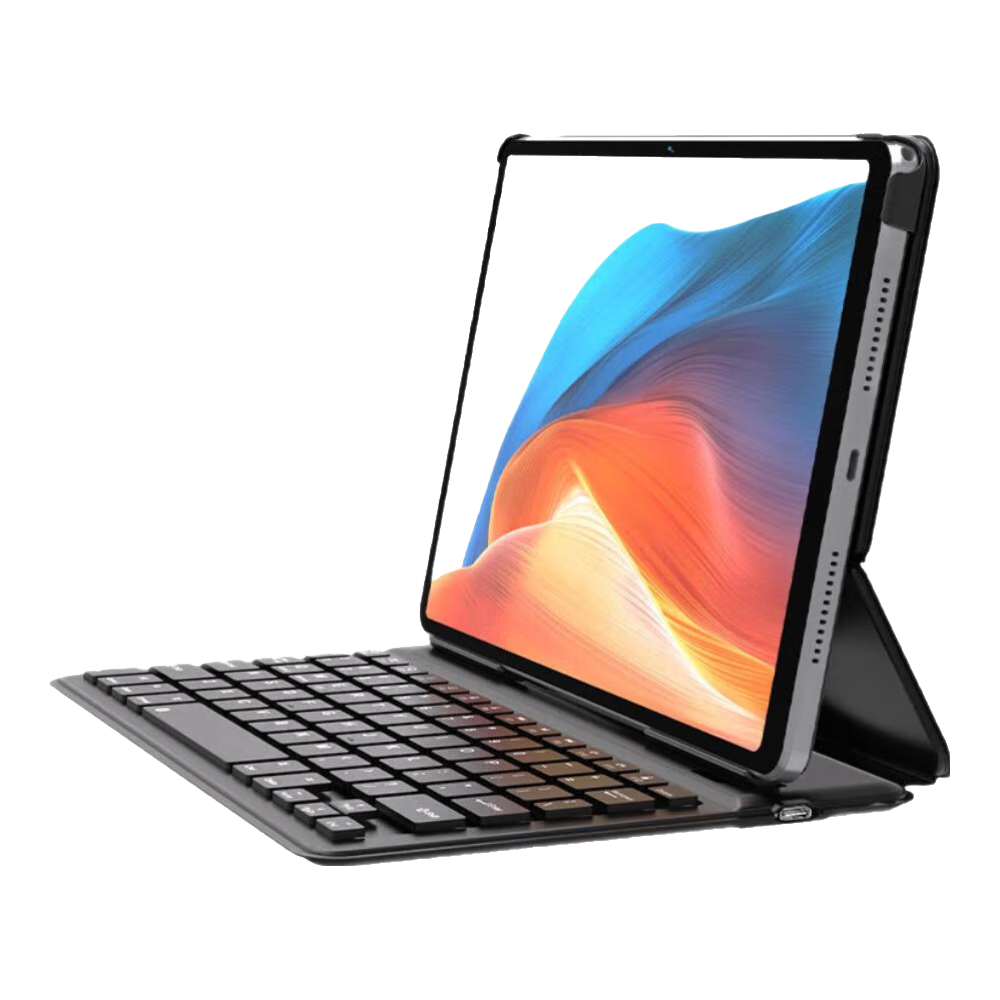 酷士達(dá)聯(lián)想小新Pad2024/昭陽K10一體式妙控鍵盤平板電腦11英寸藍(lán)牙連接保護(hù)殼套 黑色11英寸【送藍(lán)牙鼠標(biāo)】