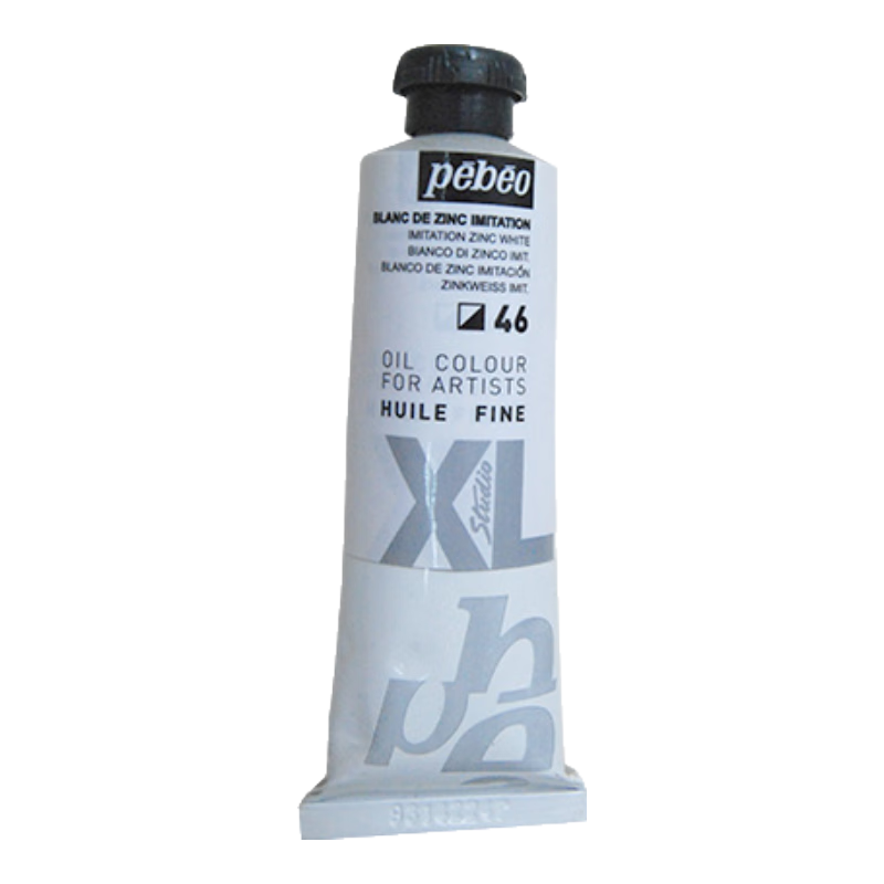 貝碧歐油畫顏料單支XL鋁管狀分裝涂料染料初學(xué)者美術(shù)生專用油彩油墨材料版畫顏料油畫工具美術(shù)用品畫材 鈦白 80ml