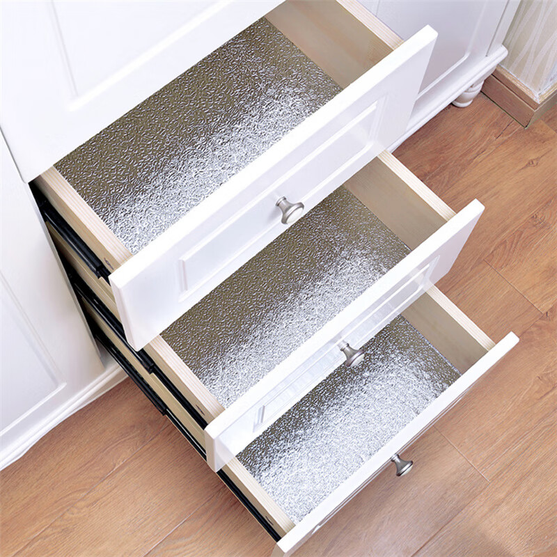 厨房防油贴纸 加厚厨房防油贴纸防水灶台耐高温瓷砖贴自粘墙纸抽屉