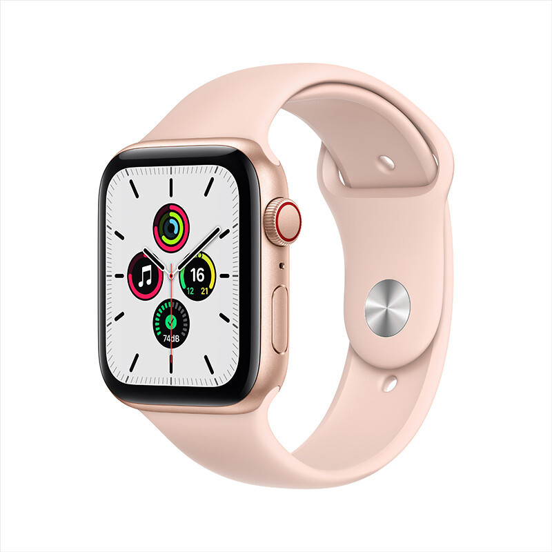 苹果（Apple） Apple Watch SE 2020新款 智能手表 GPS+蜂窝网络款 【蜂窝款】粉砂色 40毫米