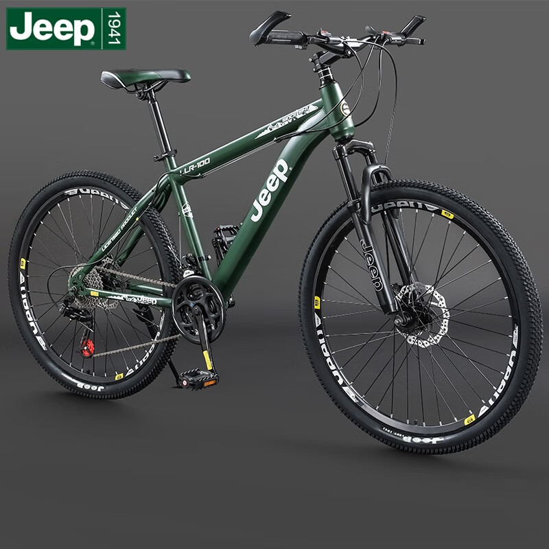 jeep 吉普(jeep)山地车自行车学生成人减震男女变速越野学生代步车