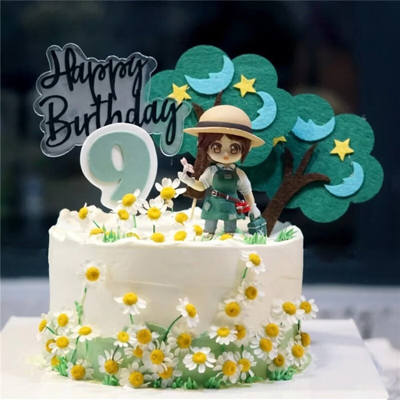 芙滋窝新款第五人格生日蛋糕游戏主题创意定制儿童男孩女孩全国同城