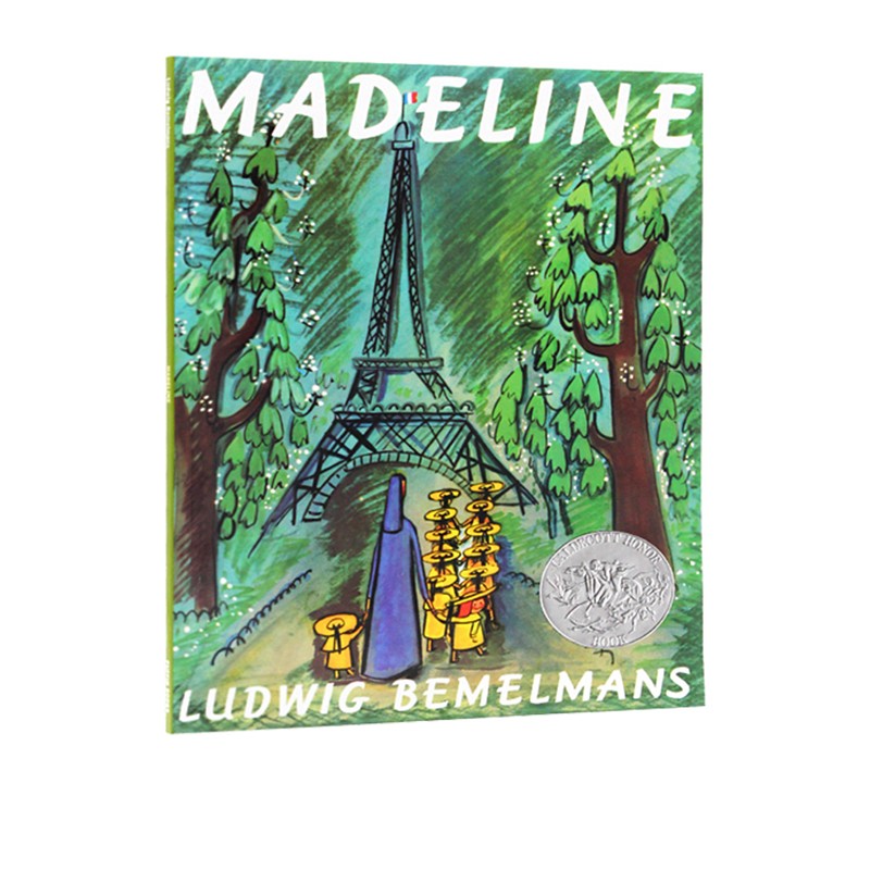 英文原版绘本 Madeline 玛德琳 凯迪克银奖 廖彩杏书单 吴敏兰书单 儿童英文图画故事书 .