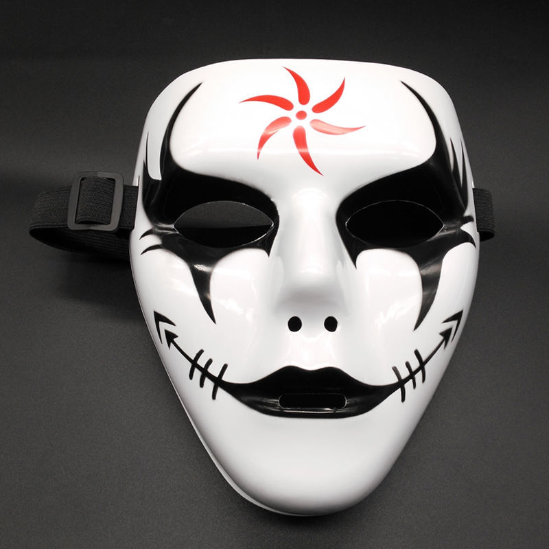 【精选】街舞面具万圣节假面舞会道具星球大战白兵黑武士面具纯白北极