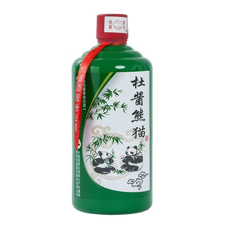 杜酱53度酱香型白酒纯粮食坤高度白酒送礼佳品 杜酱熊猫 500ml单瓶装
