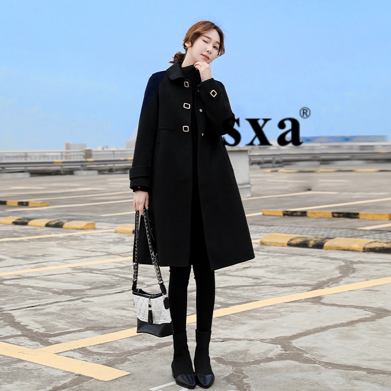 寒冷季节的时尚选择：SXA品牌毛呢大衣价格走势和用户评价|怎么查一款毛呢大衣历史价格