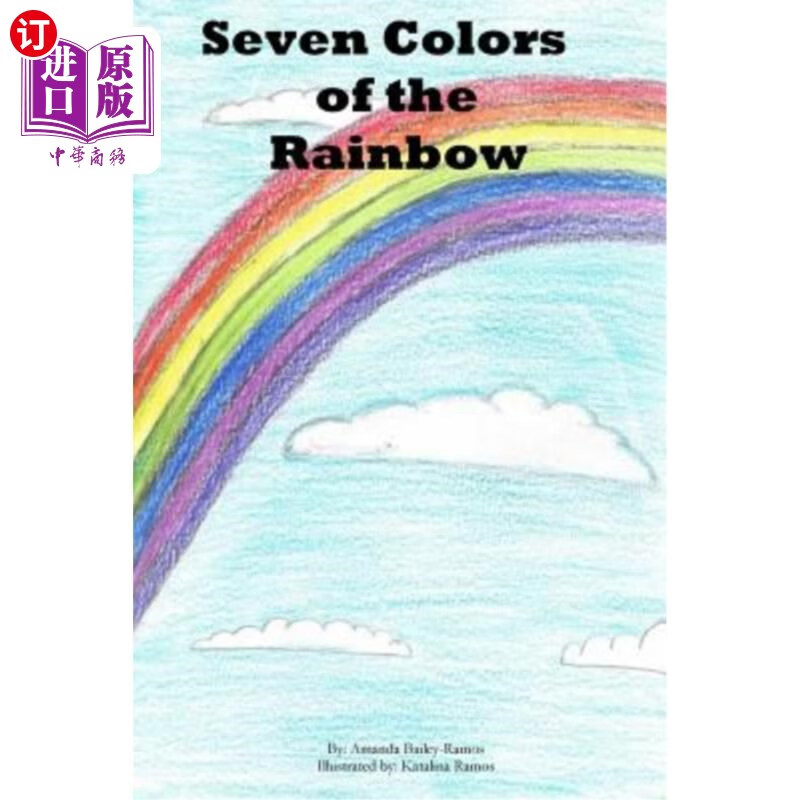 海外直订seven colors of the rainbow 彩虹的七种颜色