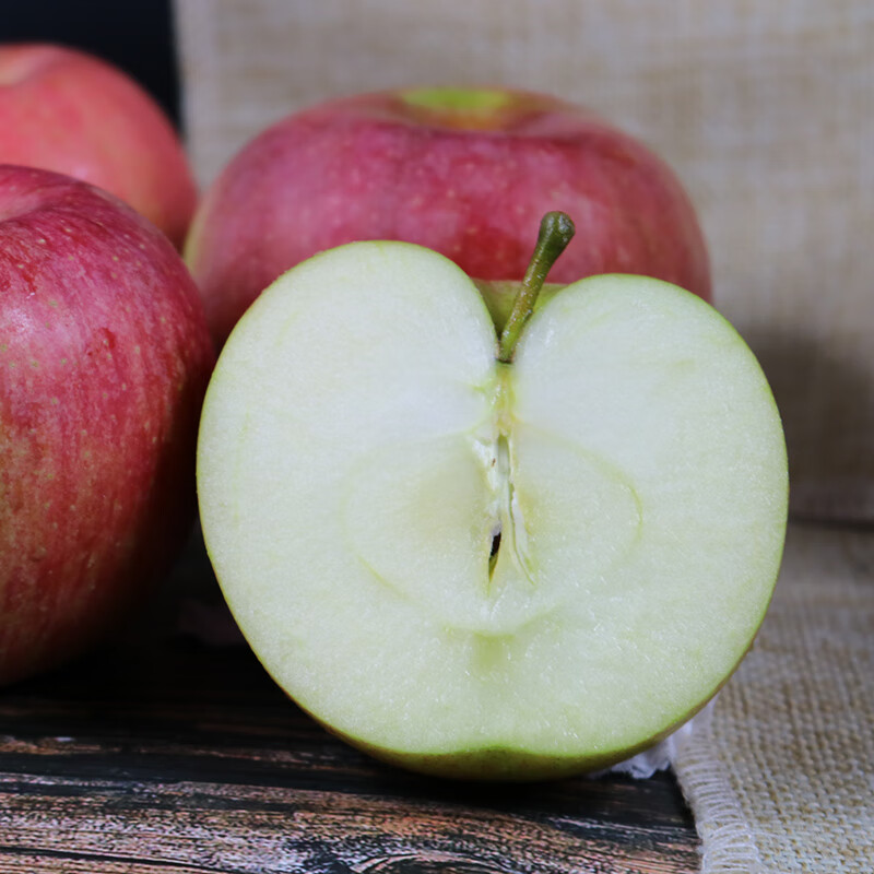 暖欣果老树国光苹果丑苹果酸甜新鲜水果东北辽宁特产真国光笨果 5斤中果(单果65-70mm)