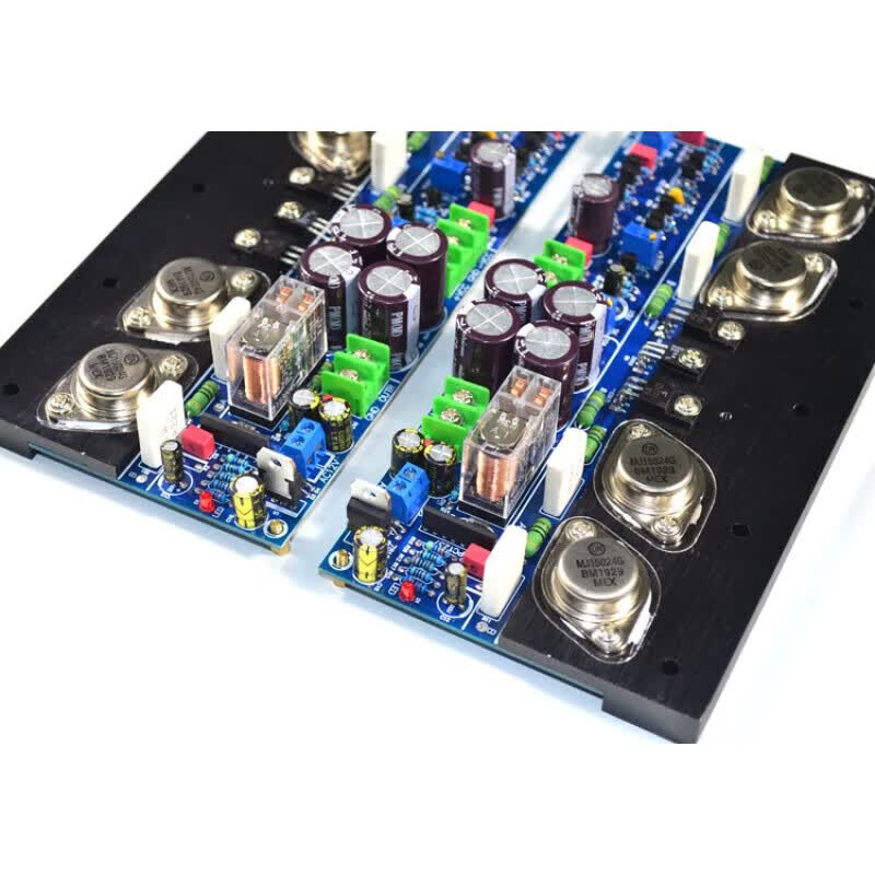 定制earcuma30w金封功放板 场管输入大功率后级hifi可调纯甲中甲 成品