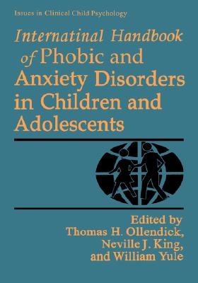预订 international handbook of phobic and anxiety disorders in *