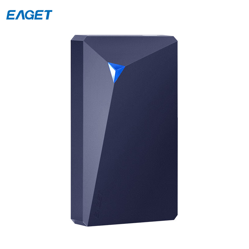 忆捷（EAGET）DG05 移动硬盘1TB USB3.0接口 2.5英寸蓝色