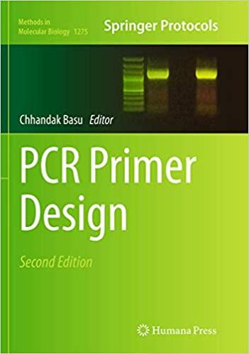 预订PCR Primer Design