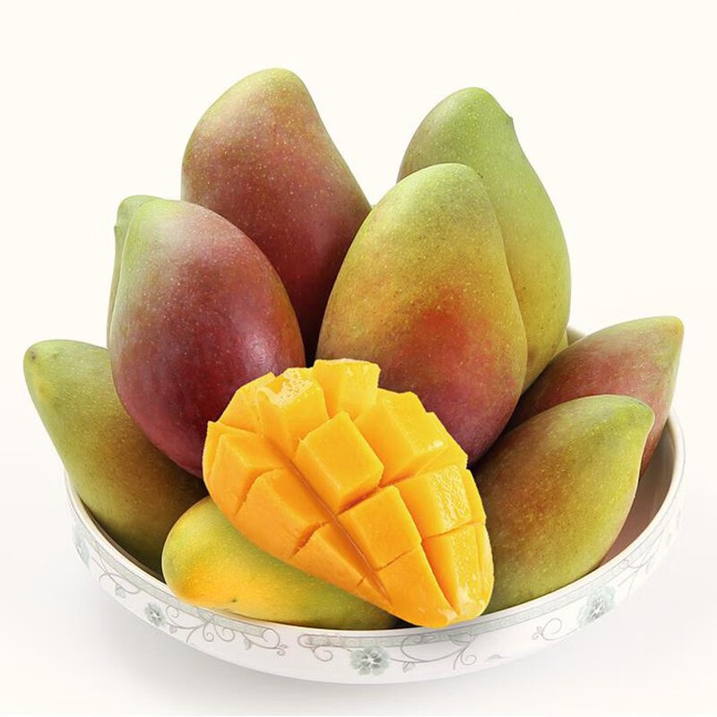 贵妃芒果 热带时令水果青芒果孕妇水果（单果100g起） 整箱5斤装（净重4.5斤）