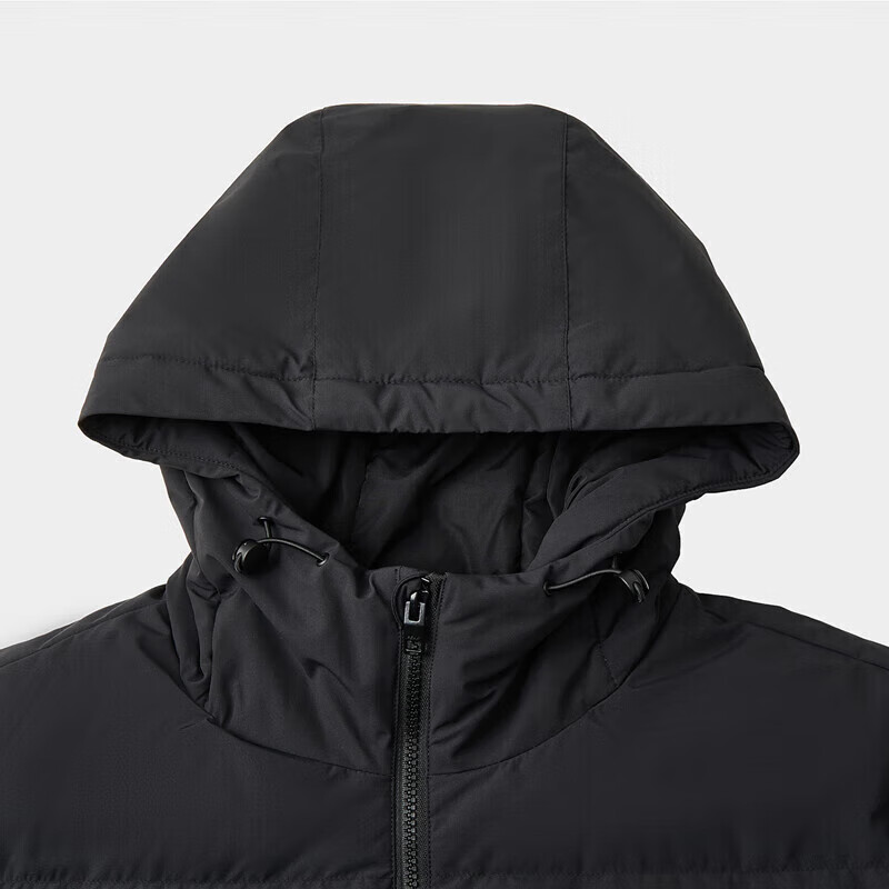 匹克驭雪-吴磊同款丨连帽长款羽绒服男子冬季新款加厚保暖运动外套 黑色 吴磊同款 M