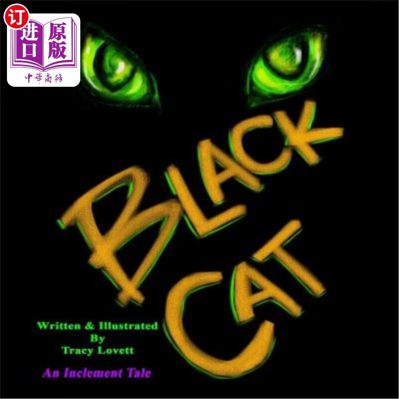 海外直订black cat 黑色的猫