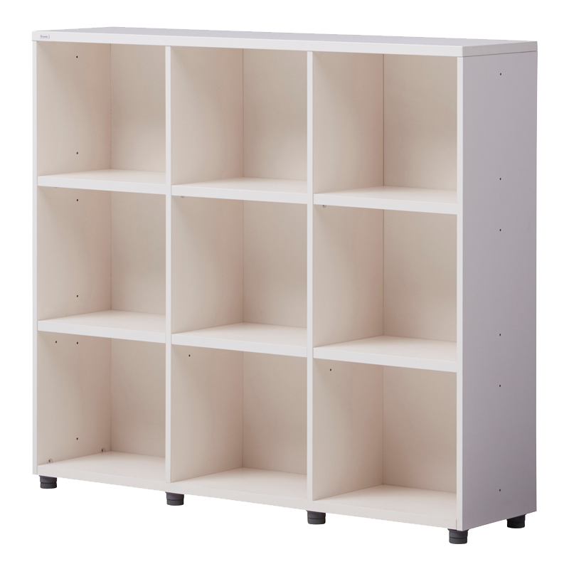 韩国进口iloom书柜9格儿童收纳柜玩具书本整理架宝宝置物架 iloom9格书柜-IV