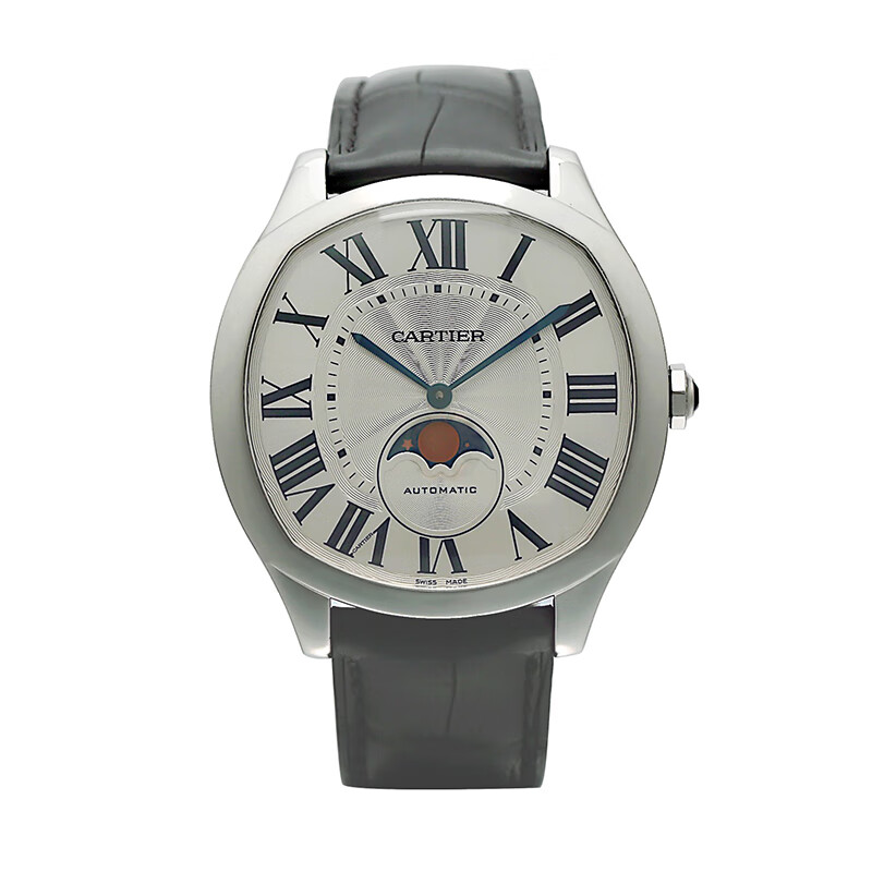 【二手95新】卡地亚 drive系列 月相功能自动机械男士手表 wsnm0008