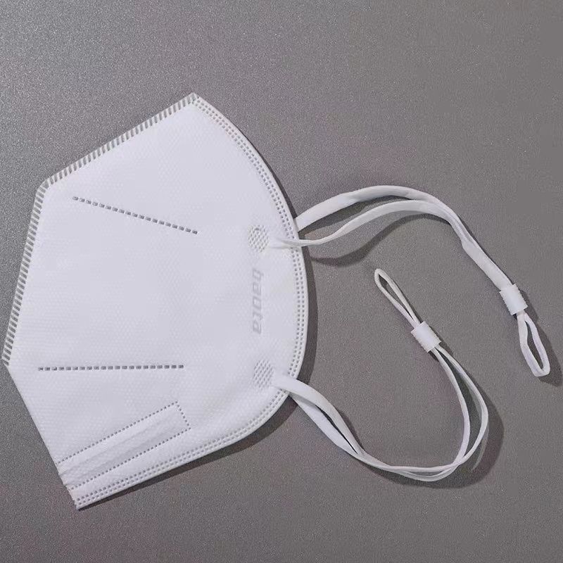 宝塔口罩纱布头戴式n95口罩一次性使用层防护菌医用防护口罩包装 头戴