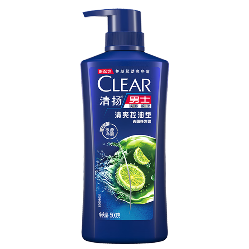 ���CLEAR��ȥмϴ��ˮ��ʿ��ԡ¶��ʿ��ˬ��������Ůϴͷ��־�������װ��Ʒ ������ˬ����500g