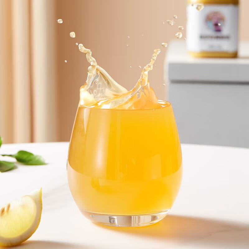百花 柠檬蜂蜜500g 柠檬蜂蜜茶  蜂蜜制品 中华老字号