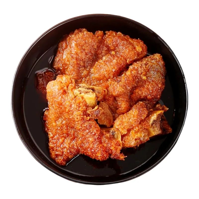 落蓝虎皮猪蹄 非真空包装柳州的螺蛳粉伴侣油炸虎皮猪手卤猪脚虎皮猪