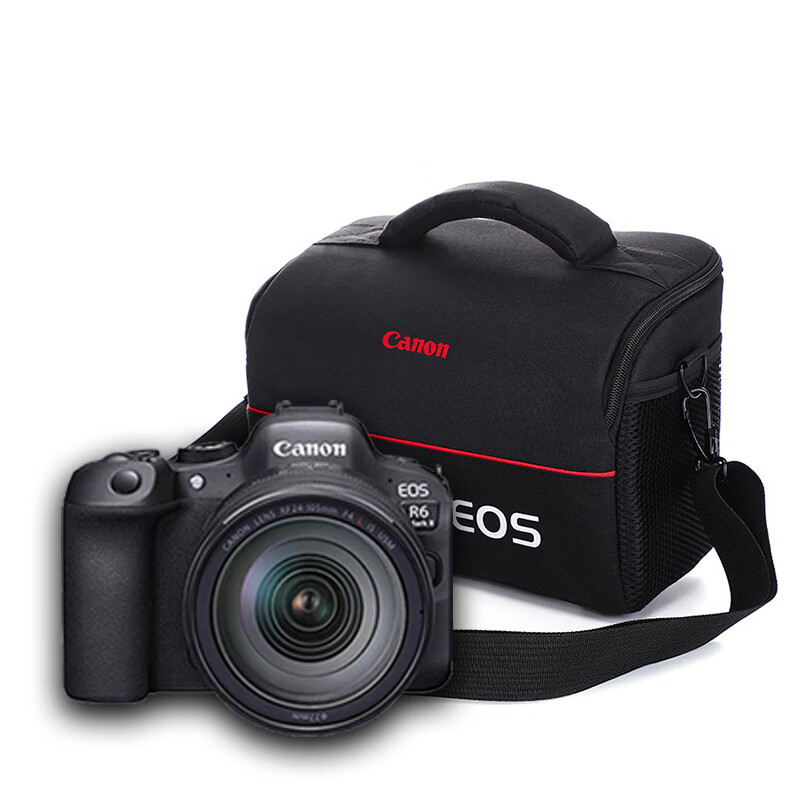 通用佳能摄影包微单r6r7r8单反相机包单肩斜跨包200d850d700d600d7d70