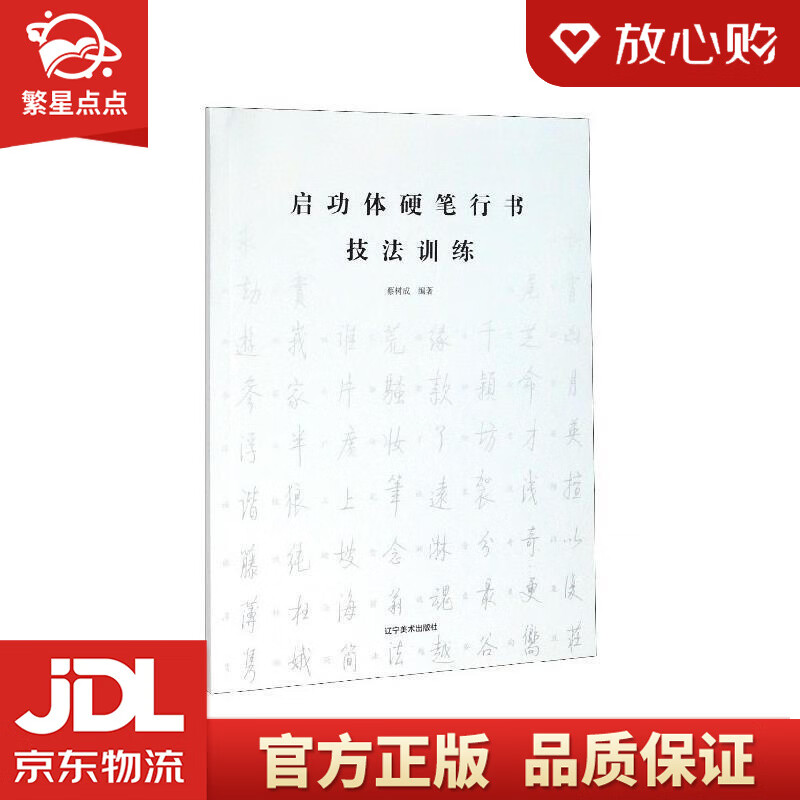 【新华书店正版图书】启功体硬笔行书技法训练 蔡树成 辽宁美术出版社 正版图书