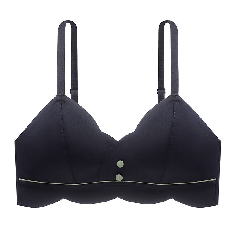 南极人女文胸大胸显小舒适透气聚拢上托文胸侧收副乳少女文胸纯色显瘦