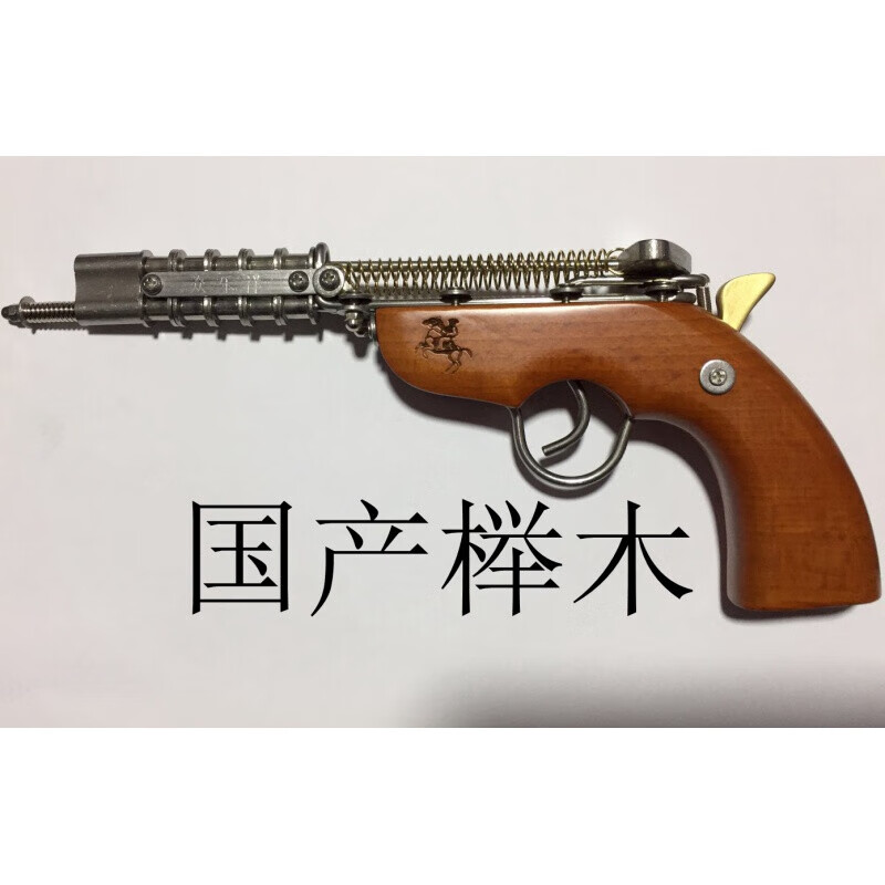 火柴怀旧枪70后80后童年回忆经典玩具收藏品软弹枪摆件送礼 老款西部