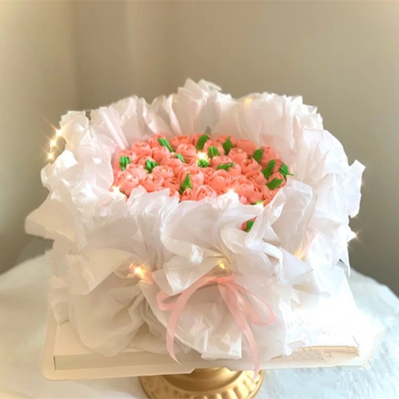 芙瑞多 生日蛋糕网红创意ins韩式花束水果蛋糕送女友女朋友老婆女神