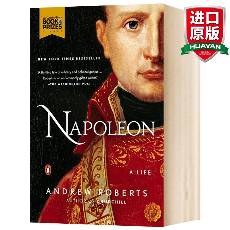 英文原版 拿破仑传 Napoleon: A Life Andrew Roberts 人物传记 全英文版