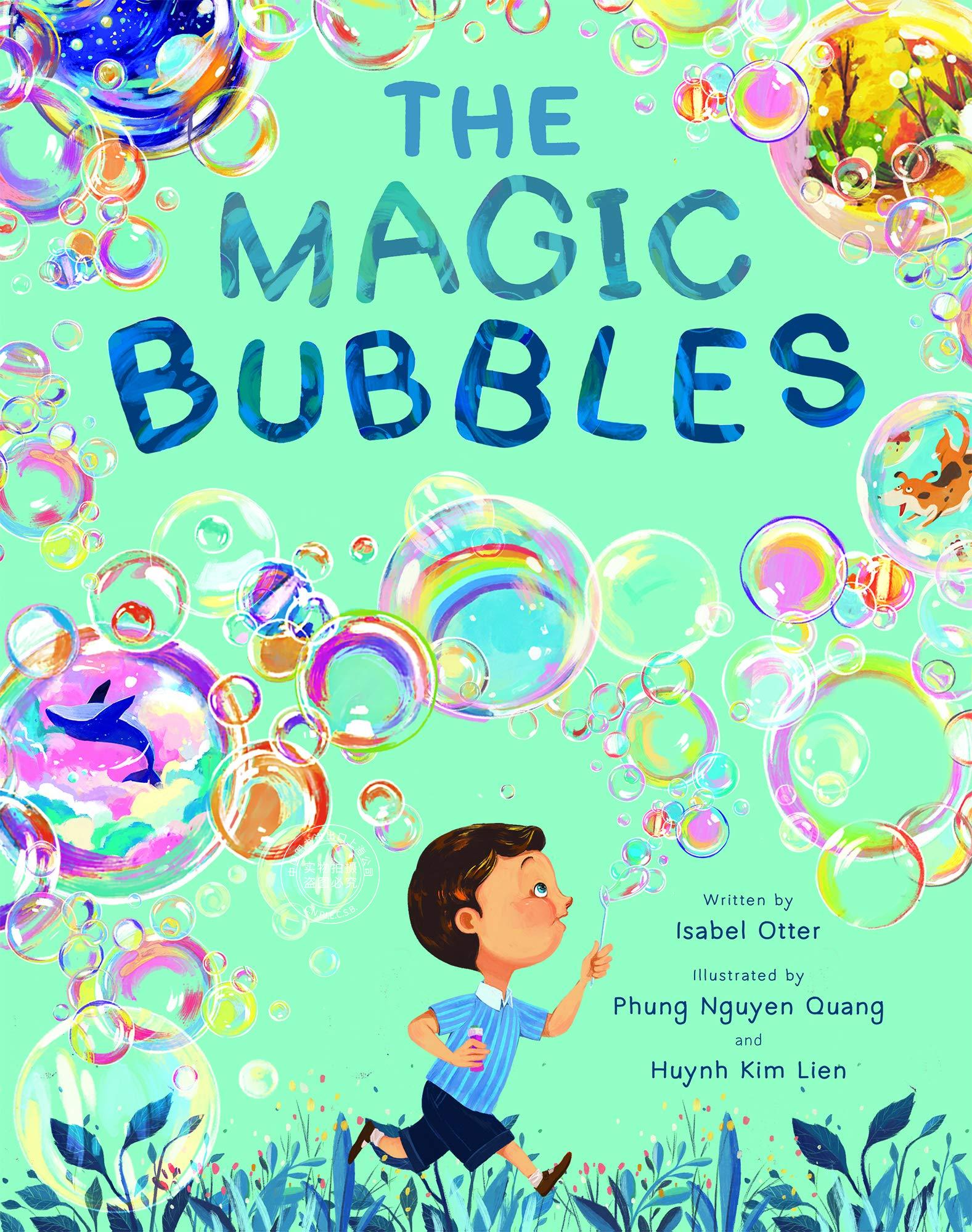 现货 魔法泡泡 英文原版 The Magic Bubbles 儿童故事绘本 睡前读物 Otter Isabel