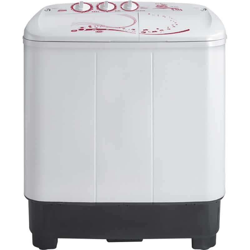 美的(midea)双缸半自动洗衣机双桶8公斤kg 家用大容量 双缸洗衣机