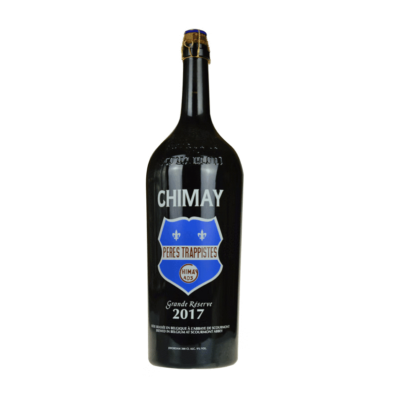智美（Chimay）比利时进口精酿修道院啤酒智美红帽白帽蓝帽750ml组合装 单瓶装智美蓝帽1.5L