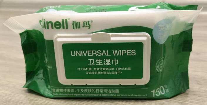 伽玛消毒卫生湿巾巨无霸无酒精双链季铵盐家庭表面清洁 1包