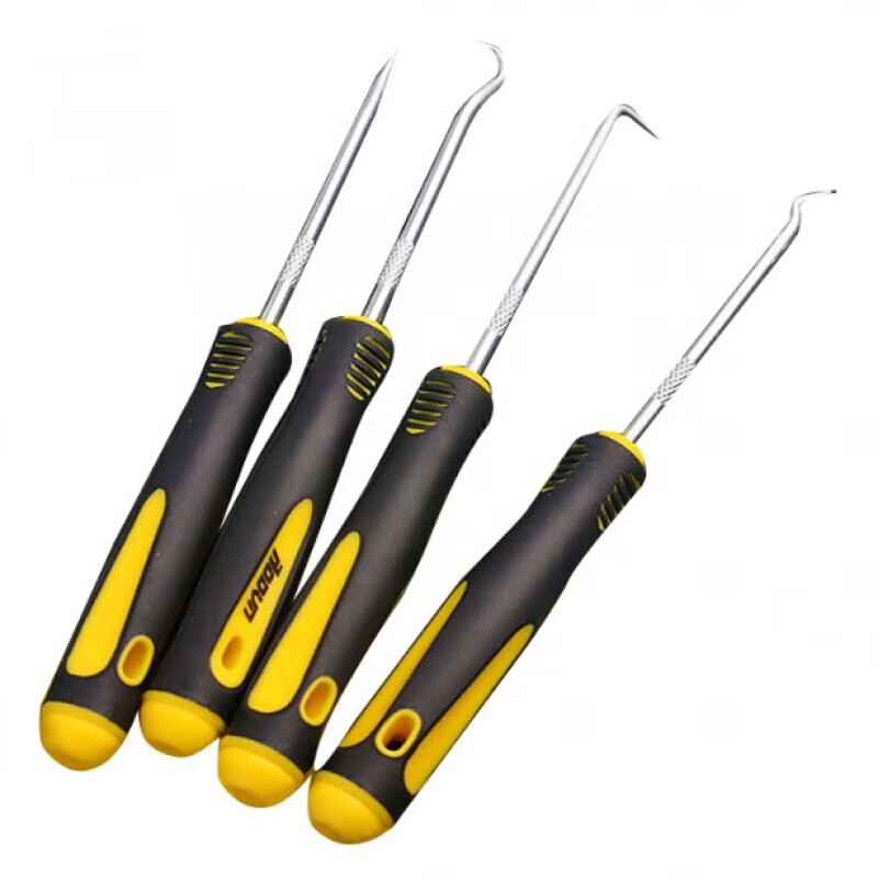 陇聚福油封起子o形圈垫片橡胶密封圈拆卸钩子油封拆装工具套装加长 4