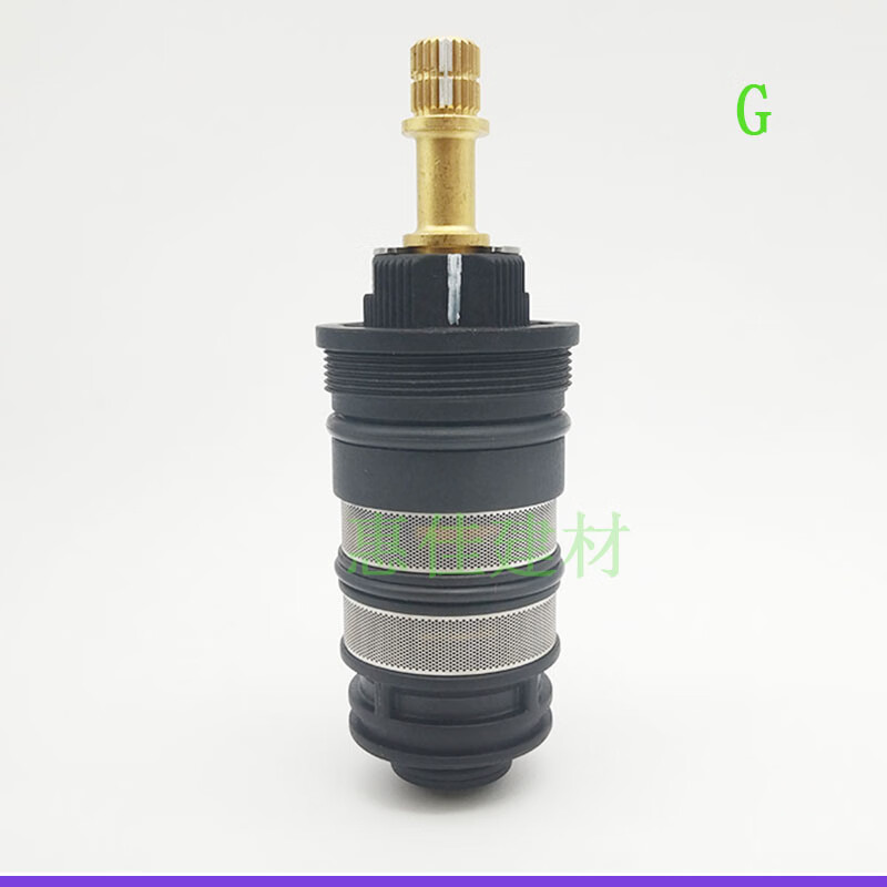 进口法国恒温阀芯淋浴花洒龙头淋浴屏太阳能温控万耐阀芯配件 i:全铜