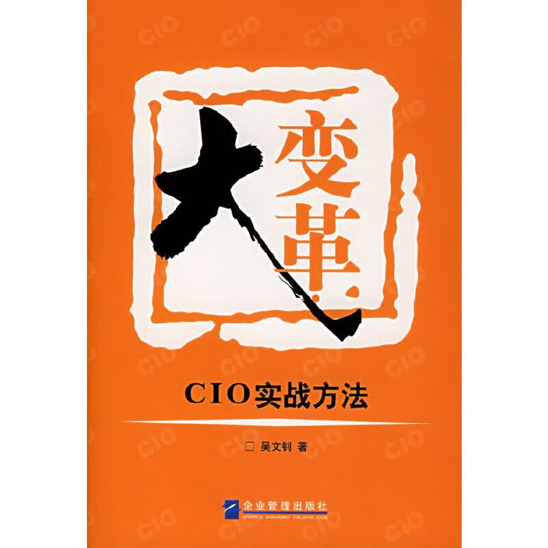 【正版书】大变革 CIO实战方法