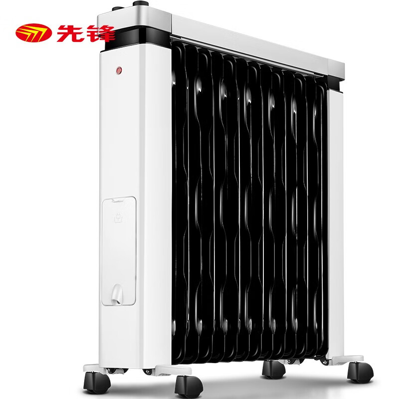 先锋（Singfun）取暖器 电暖器 电暖气家用 电油汀 14片超大面积电热炉 暖气片 干衣加湿DYT-SS3