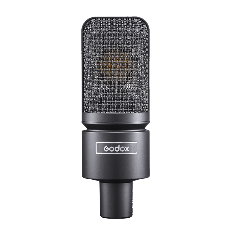 神牛xmic10l直播录播卡侬口超心型麦克风专业振膜录音录播收音麦 【卡