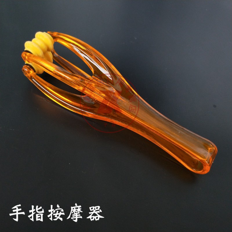 滚珠五爪头部按摩器头皮按摩爪手动抓头器八爪鱼手指按摩器洗头刷