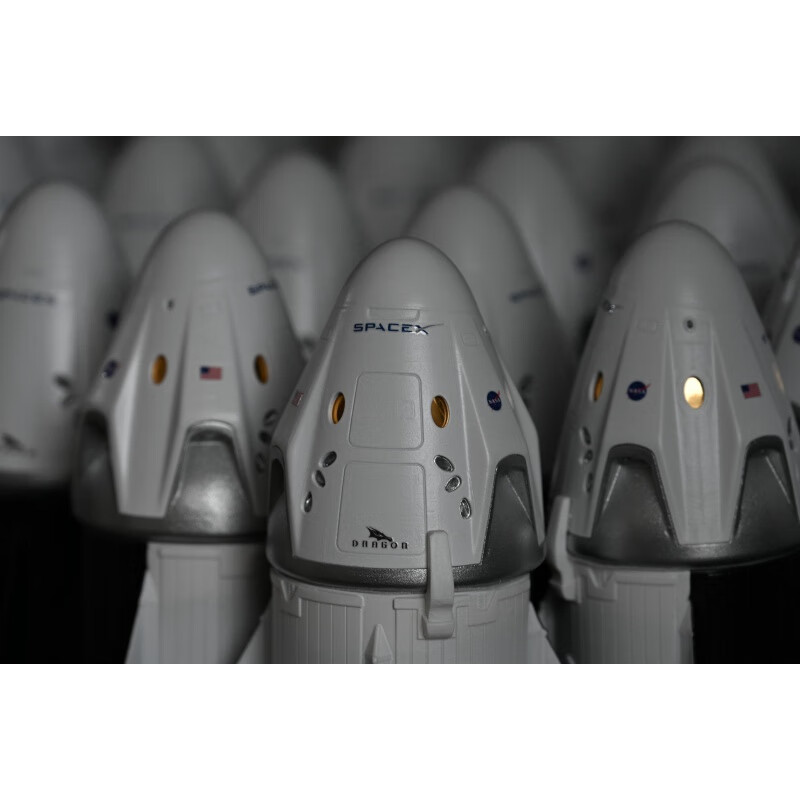 号猎鹰重型龙飞船火箭模型block5-starlink航天模型定制 猎鹰九号-f9