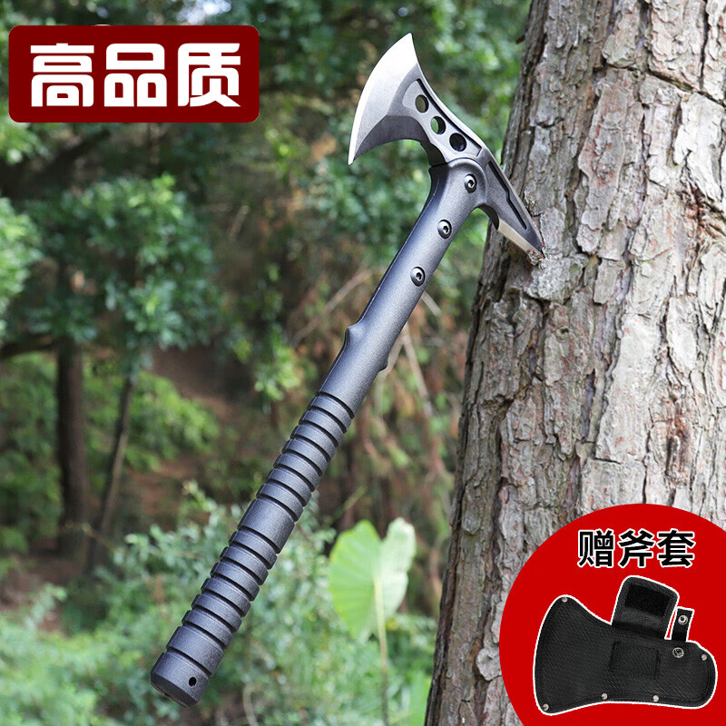emina)高品质加强斧头刀刃大多功能斧子户外特种野战兵战斧防身手斧的