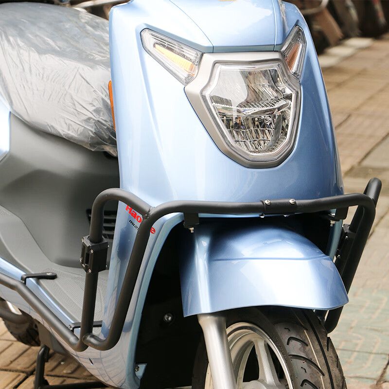 适用于豪爵萌哥萌妹m125hj125t-33/35改装保险杠车身保护杠防摔杠