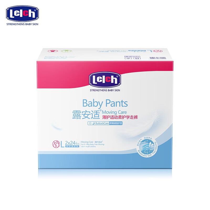 露安适Lelch柔护日用拉拉裤L48片9-14kg2021年3月份买的这批，漏尿严重呀，松紧条这么松，大家有这种情况吗？
